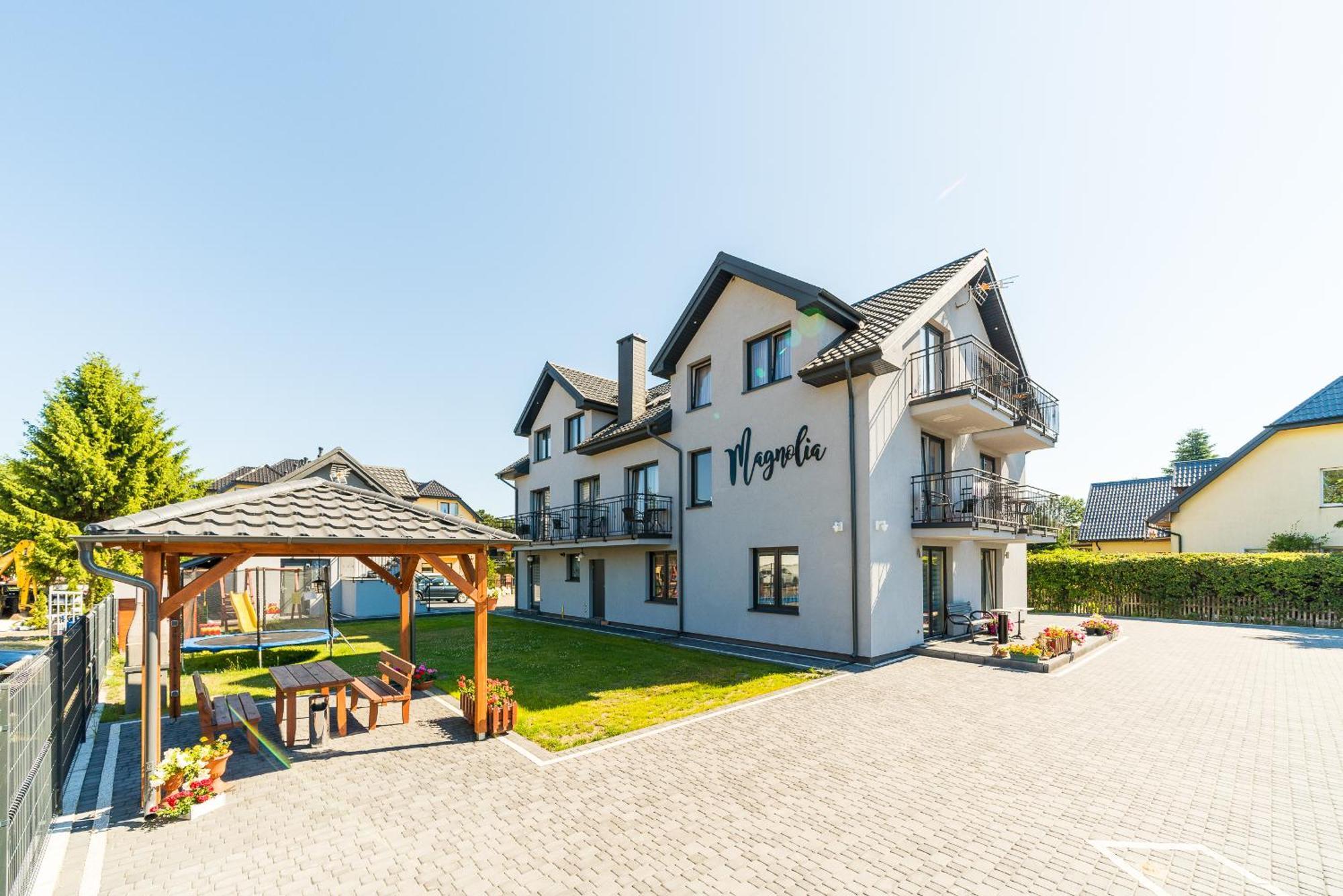 Magnolia Pokoje I Apartamenty Dębki Zewnętrze zdjęcie